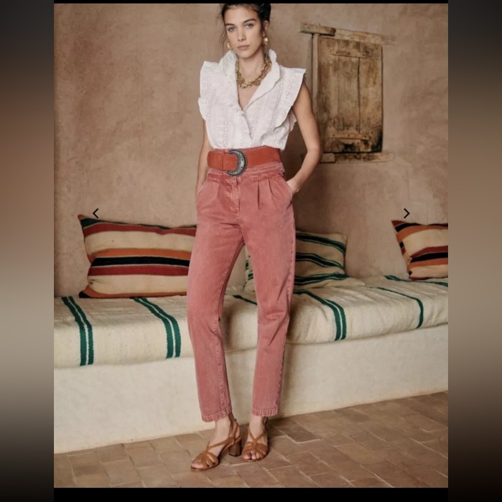 Sezane Sidney Trousers - size 38